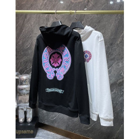CHROME HEARTS 크롬하츠 7020 컬러 홀스슈 크로스 후드