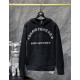CHROME HEARTS 크롬하츠 7036 레터링 세메터리 크로스 후드 니트