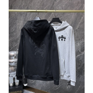 CHROME HEARTS 크롬하츠 7051 세메터리 크로스 패치 후드