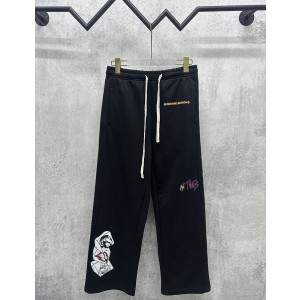 CHROME HEARTS 크롬하츠 7067 메티 보이 다이스 그래픽 스웨트 팬츠