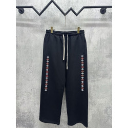 CHROME HEARTS 크롬하츠 7069 매티 보이 플러스 춈퍼 사이드 라인 스웨트 팬츠
