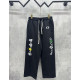 CHROME HEARTS 크롬하츠 7072 매티 보이 링크 사슬 팝아트 일러스트 스웨트 팬츠