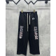 CHROME HEARTS 크롬하츠 7076 아메리칸 플래그 레터링 스웨트 팬츠