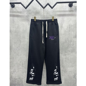 CHROME HEARTS 크롬하츠 7078 매티 보이 스파크 더 하트 플레이 플레임 스웨트 팬츠