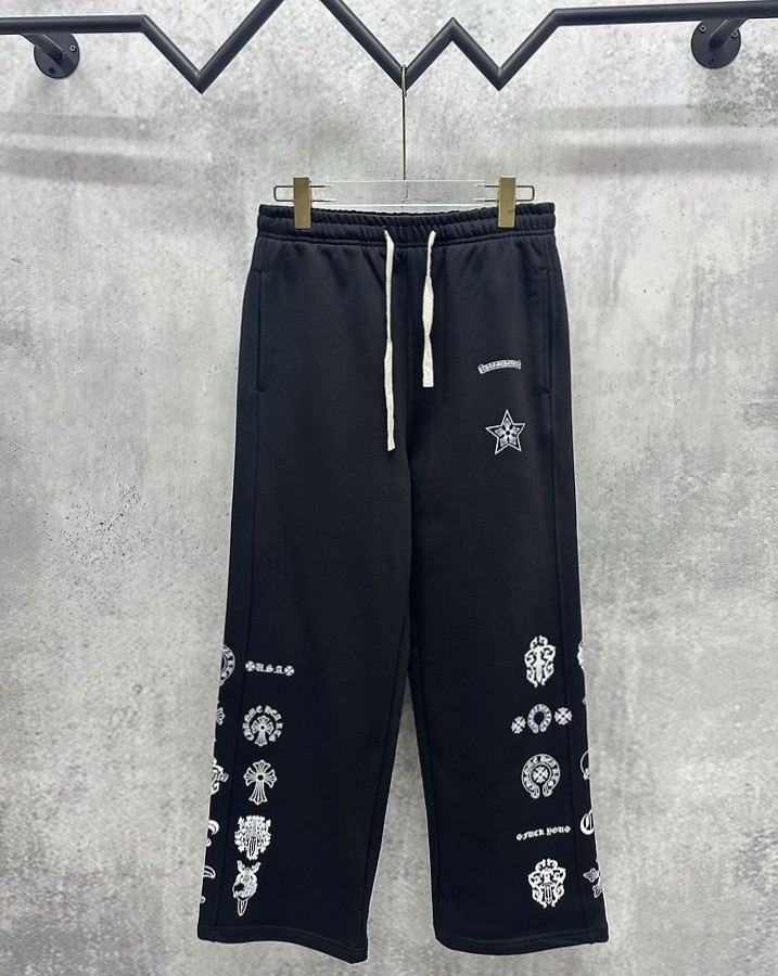 CHROME HEARTS 크롬하츠 7079 멀티 아이콘 스웨트 팬츠