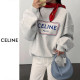 CELINE 셀린느 루즈 스웨트 셔츠(기모)