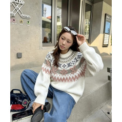 LOUIS VUITTON 루이비통 에스닉 풀오버니트