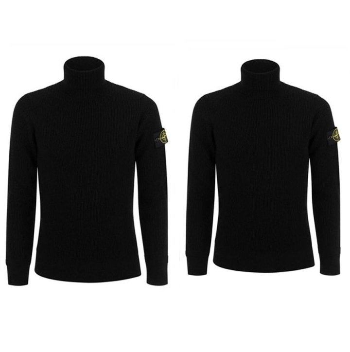 STONE ISLAND 스톤아일랜드 와펜패치 터틀넥